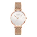 Oem classic brand watch japan movement custom lady fashion mesh strap watch wristwatch women